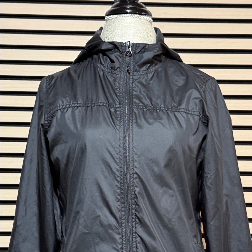 Black Hooded Women's Jacket